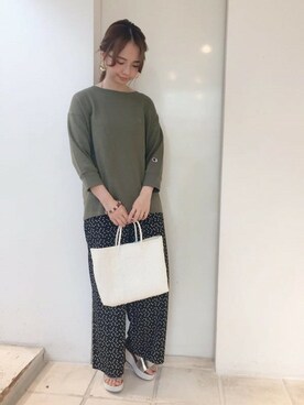 flowerさん（レディース・155cm）の夏コーディネート