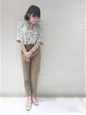 flowerさん（レディース・162cm）の夏コーディネート