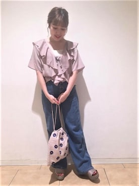 flowerさん（レディース・155cm）の夏コーディネート