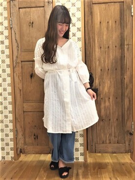 flowerさん（レディース・169cm）の夏コーディネート