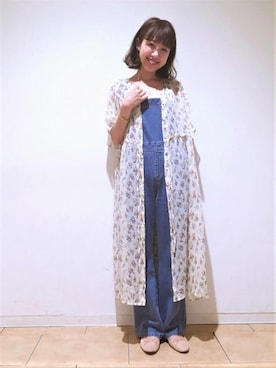 flowerさん（レディース・162cm）の夏コーディネート