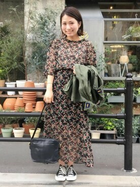 flowerさん（レディース・151cm）の夏コーディネート