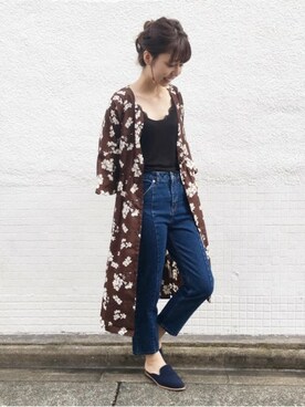 flowerさん（レディース・165cm）の夏コーディネート