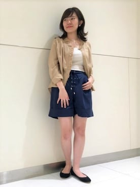 flowerさん（レディース・155cm）の夏コーディネート