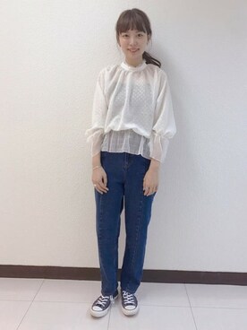 flowerさん（レディース・158cm）の夏コーディネート