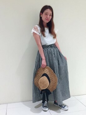 flowerさん(レディース・162cm)の夏コーディネート