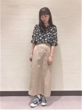 flowerさん（レディース・158cm）の夏コーディネート