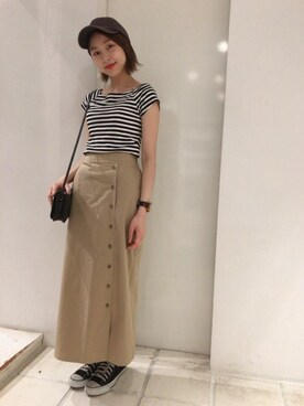 flowerさん（レディース・155cm）の夏コーディネート