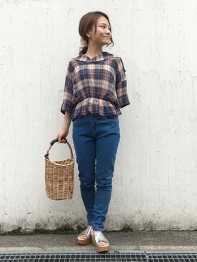 flowerさん（レディース・148cm）の夏コーディネート