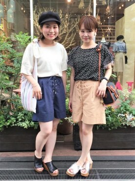 flowerさん(レディース・155cm)の夏コーディネート