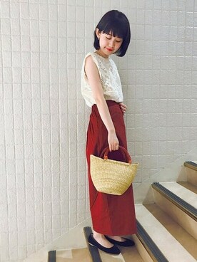 flowerさん（レディース・160cm）の夏コーディネート