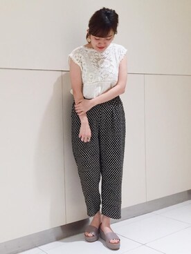 flowerさん（レディース・151cm）の夏コーディネート