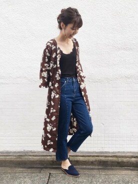 flowerさん（レディース・165cm）の夏コーディネート