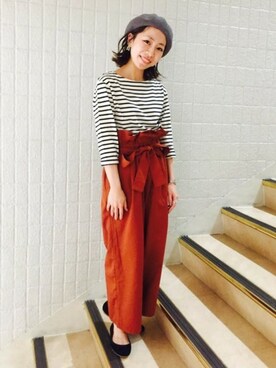 flowerさん（レディース・151cm）の夏コーディネート