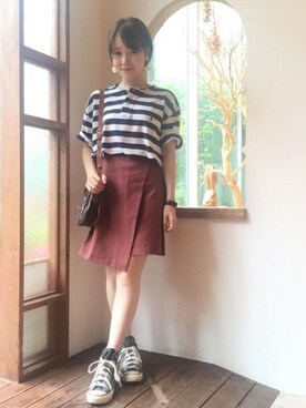 flowerさん（レディース・155cm）の夏コーディネート