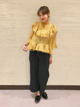 flowerさん（レディース・156cm）の夏コーディネート