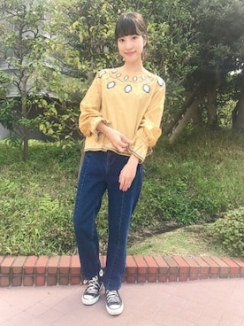 flowerさん（レディース・159cm）の秋コーディネート