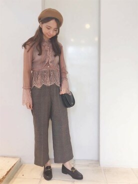 flowerさん(レディース・155cm)の秋コーディネート