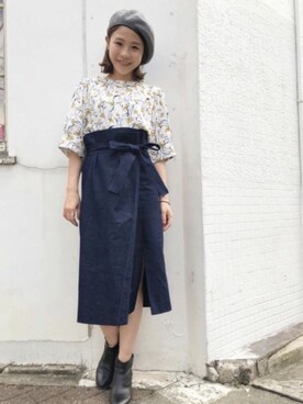 flowerさん(レディース・160cm)の秋コーディネート