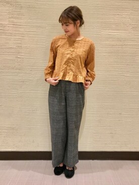 flowerさん(レディース・156cm)の秋コーディネート