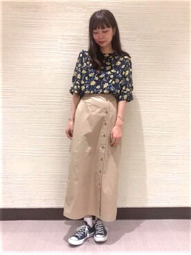 flowerさん（レディース・158cm）の秋コーディネート