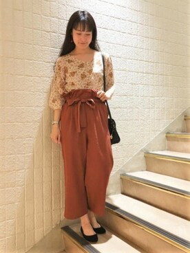 flowerさん（レディース・164cm）の秋コーディネート