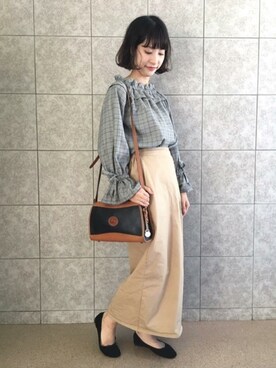 flowerさん（レディース・159cm）の秋コーディネート
