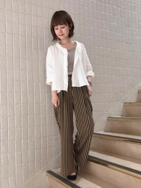 flowerさん(レディース・162cm)の秋コーディネート