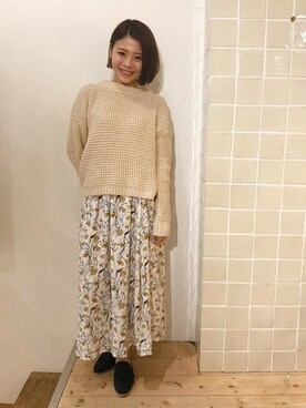 flowerさん（レディース・157cm）の秋コーディネート