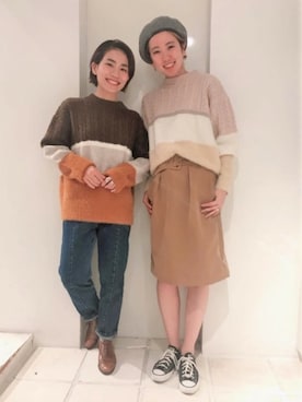 flowerさん（レディース・162cm）の秋コーディネート