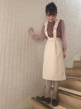 flowerさん（レディース・162cm）の冬コーディネート