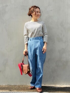 flowerさん（レディース・151cm）の春コーディネート