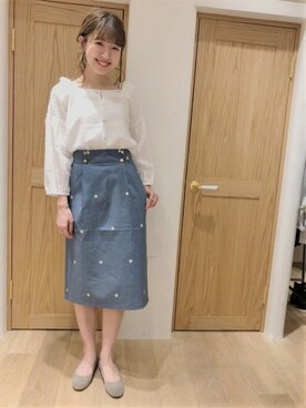 flowerさん（レディース・163cm）の春コーディネート