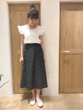 flowerさん（レディース・163cm）の春コーディネート