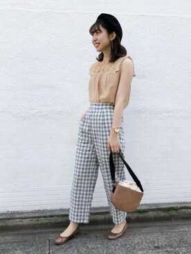 flowerさん（レディース・165cm）の春コーディネート