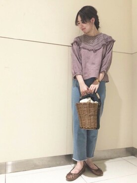 flowerさん（レディース・155cm）の夏コーディネート