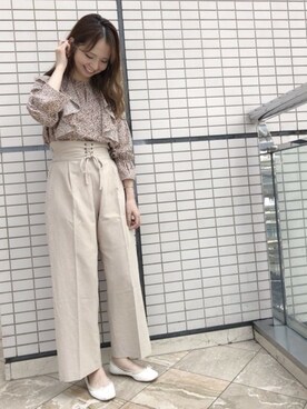 flowerさん（レディース・160cm）の夏コーディネート