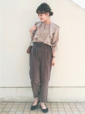 flowerさん（レディース・156cm）の夏コーディネート