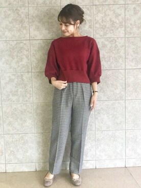 flowerさん(レディース・156cm)の秋コーディネート