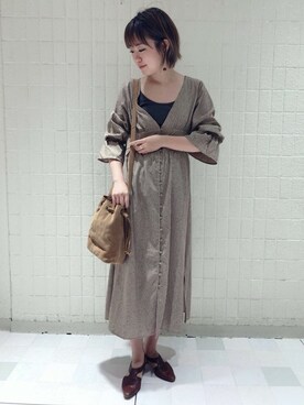 flowerさん（レディース・163cm）の秋コーディネート