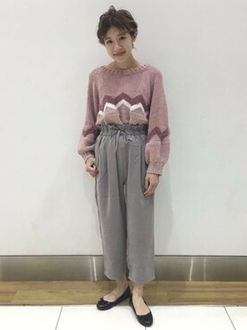 flowerさん（レディース・160cm）の秋コーディネート