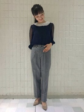 flowerさん（レディース・158cm）の秋コーディネート