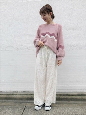 flowerさん（レディース・156cm）の秋コーディネート