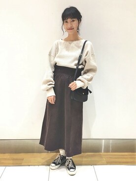 flowerさん（レディース・159cm）の秋コーディネート