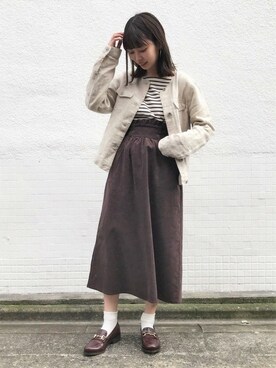 flowerさん（レディース・158cm）の秋コーディネート