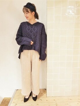 flowerさん(レディース・156cm)の秋コーディネート