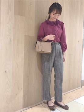 flowerさん（レディース・160cm）の秋コーディネート