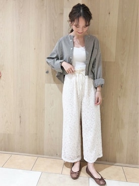 flowerさん（レディース・160cm）の秋コーディネート