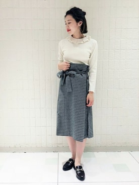 flowerさん（レディース・158cm）の秋コーディネート