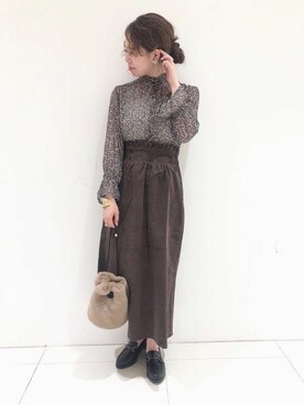 flowerさん（レディース・155cm）の秋コーディネート